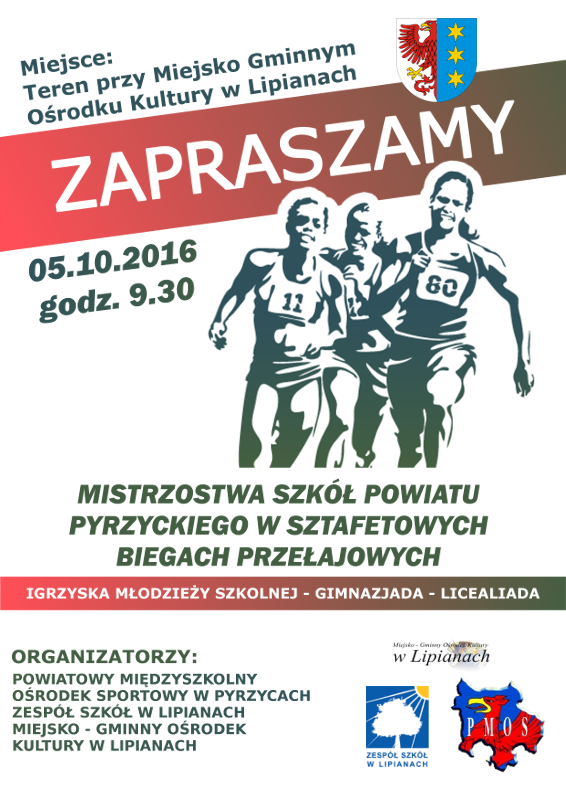 plakat biegi