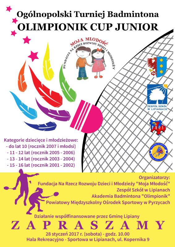 plakat olimpionik cup junior maly