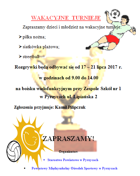wakacyjny turniej